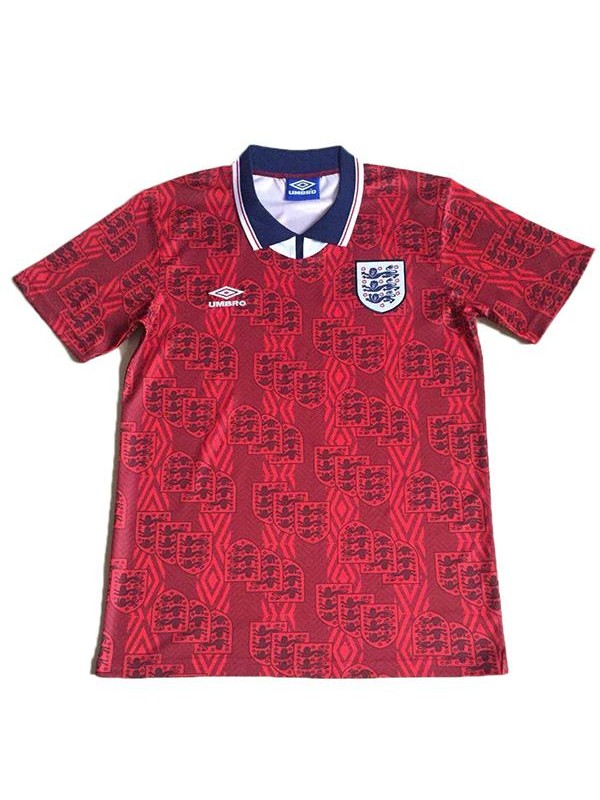 England away retro soccer jersey maillot match men's 2ed sportwear football shirt 1994